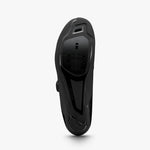 Shimano SH-RC302 black cycling shoe sole view showing cleat mounting system