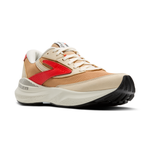 Brooks Adrenaline GTS 24 men's running shoe in taffy, cherry tomato and black colorway