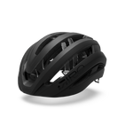 Giro Aether MIPS cycling helmet in matte black with aerodynamic design and ventilation channels