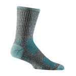 Wrightsock Double Layer Escape Crew - Ash Turquoise Twist