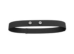 Black Wahoo TRACKR heart rate monitor chest strap on white background
